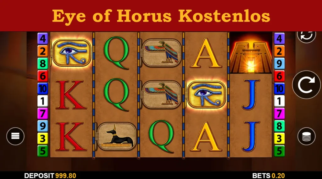 eye of horus kostenlos