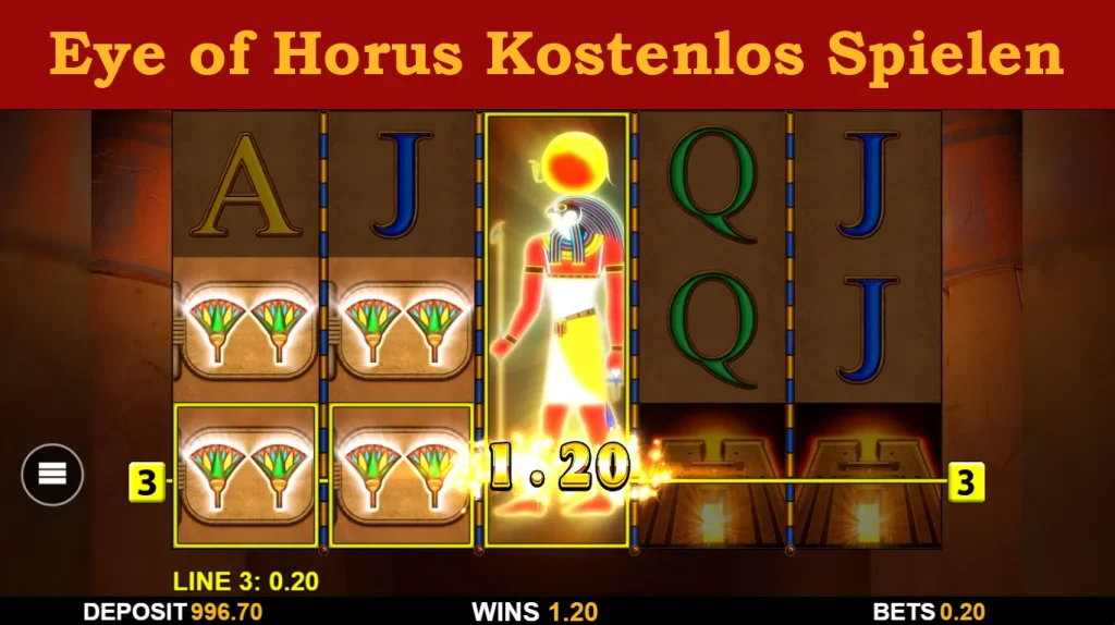 eye of horus kostenlos spielen