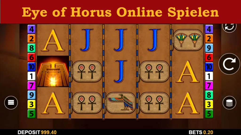 eye of horus online spielen